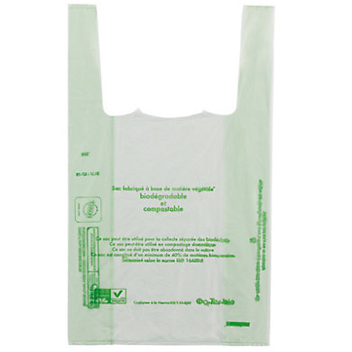 Sac à bretelles biosourcé liassé impression passe-partout Sac à bretelles biosourcé liassé impression passe-partout